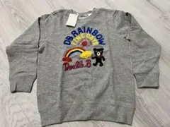 ★新品★タグ付き　DOUBLE B 130㌢　グレー　スウェット　トレーナー