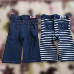 ミキハウス ベビースパッツ 2枚セット 90サイズ