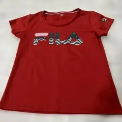FILA レッド Tシャツ