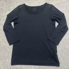 HEATTECH ロングスリーブ 120ブラック