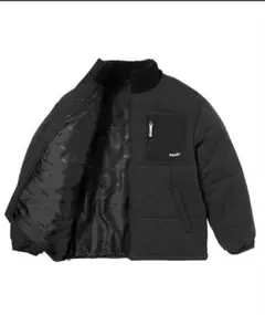 HUF ダウンジャケット　襟フリース