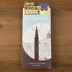 未使用新品 キングダム リキッドアイライナー アッシュグレー ウォータープルーフのサムネイル