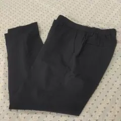 値下げしました★スゴ楽スリムテーパードパンツ　ネイビー　Mサイズ
