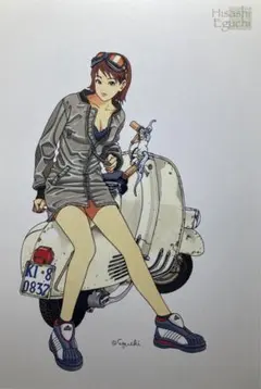 江口寿史　ポストカード