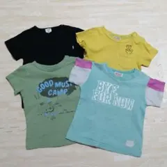 半袖Tシャツ　4枚セット　サイズ90　まとめ売り
