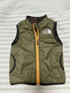 THE NORTH FACE キッズ ベスト 80cm オリーブ