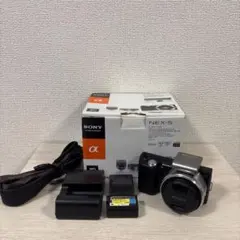 ソニー　SONY α NEX-5 レンズキット シルバー ミラーレス一眼