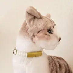 【保護猫支援品】ハンドメイド　Catlog用ベルト #385