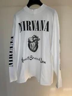 NIRVANA Heart-Shaped Box ロングスリーブTシャツ - メルカリ