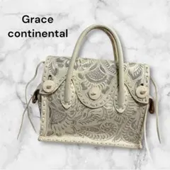 GRACE CONTINENTAL SquareMiniBagMT シルバー - メルカリ