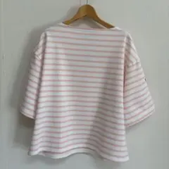 セントジェームスウェッソン半袖ルーズ　NEIGE/DRAGEE T-3フランス製