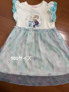 アナ雪　ワンピース　ベビードール　100サイズ