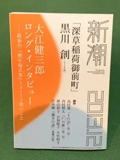 新潮 2013年12月号 大江健三郎 黒川創のサムネイル
