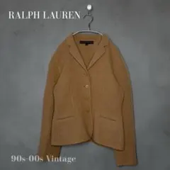 90s オールド ラルフローレン アンゴラ カシミヤ テーラードジャケット