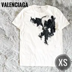 レア　バレンシアガ　旧タグ Tシャツ 半袖　XS　水墨アート　アーカイブのサムネイル