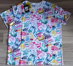 ZUMBAカラフルなグラフィックプリント半袖Tシャツ　M