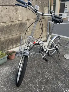 愛知県限定]折りたたみ自転車 オレンジ - メルカリ