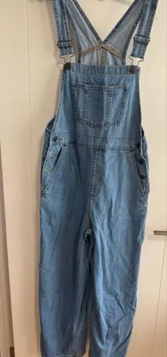 【GU】 デニムサロペット