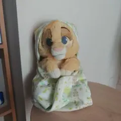 ライオンキング シンバ おくるみ ぬいぐるみ