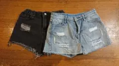SHEIN デニム ショート パンツ