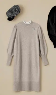 極美品　rene ニットワンピース　34(ゆったりめ)のサムネイル