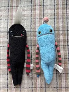 モケケ ぬいぐるみ ストラップ 2点セット
