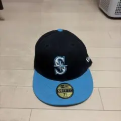 シアトルマリナーズ　59FIFTY 7 8/5 シアトル マリナーズ】New Era Fitted キャップ-ALL.BALLS