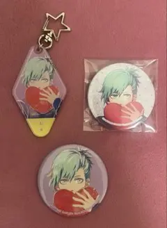 美風藍　CCL マット　缶バッジ　うたプリ　グラショ ビジュカ 美風藍 CCL マット 缶バッジ うたプリ グラショ ビジュカ グッズ