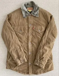 コーデュロイボアジャケット フリースジャケット