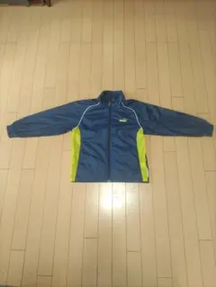 PUMA ウィンドブレーカー ネイビー/ライム140cm