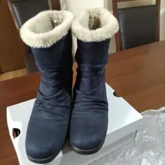 ボアブーツ・ネイビー