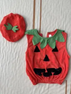 ハロウィン　かぼちゃ　コスプレ　ベビー　キッズ　仮装