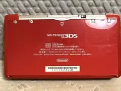 【ジャンク】Nintendo 3DS メタリックレッド 本体