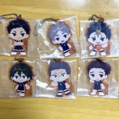 ハイキュー 一番くじ G賞 アクリルチャーム ⭐︎6点セット⭐︎