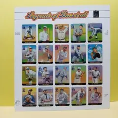 Legends of Baseball　MLB スタンプシート