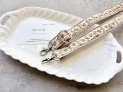 インド刺繍リボンスマホショルダー