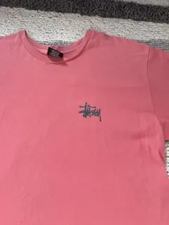 Stüssy ピンク Tシャツ M y2k ストリートファッション