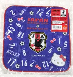 Hello Kitty サッカー日本代表 プチタオル