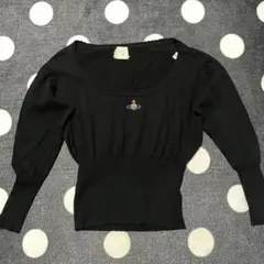 【希少】Vivienne Westwood 長袖 ニット ブラックのサムネイル