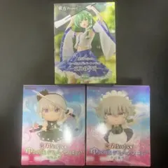 東方Project フィギュア 十六夜咲夜＆魂魄妖夢　ヌースト　東風谷早苗