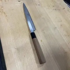 菊秀 霞 左利き 柳刃 240mm 包丁 白鋼 和包丁 刺身 研ぎ済 再生品