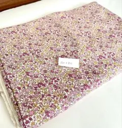 ［slowboat］エストレア　ミニ裏毛　160×80cm 花柄　ニット生地