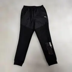 PUMA プーマ メンズ トレーニングパンツ 黒 M ハイブリッド 防風 裏起毛