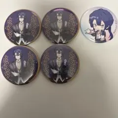 にじさんじ 長尾景 VΔLZコラボカフェ 缶バッジ