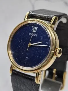 稼働品 機械式 レア SEIKO ルシエル ネイビー 手巻き 腕時計