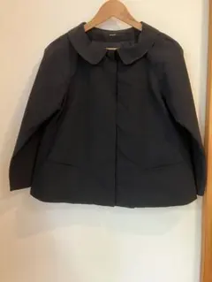 ＊RULe 襟付き七分袖ダークグレージャケット＊