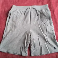 POLO RALPH LAUREN ポロ刺繍 グレー ハーフパンツ 150cm