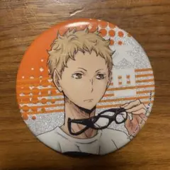 ハイキュー!!キラキラ缶バッジ（月島蛍）