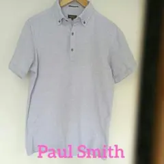 Paul Smith COLLECTION　ボタンダウンポロ　ライトパープル　Mのサムネイル