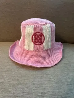 G/FORE バケットハット ピンクと白のストライプ